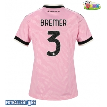 Juventus Gleison Bremer #3 Bortedrakt Dame 2026-27 Kortermet